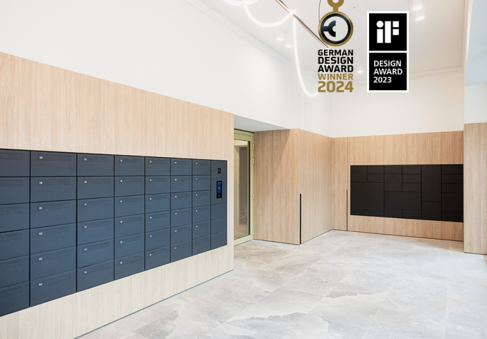 eSafe Wall Residentie Waterfront German Design Award