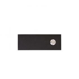 Doorbell Entrada Range - Aluminium - RAL 9005 mat TXT 