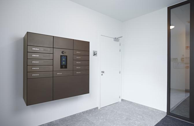 eSafe Wall parcel solution for apartments