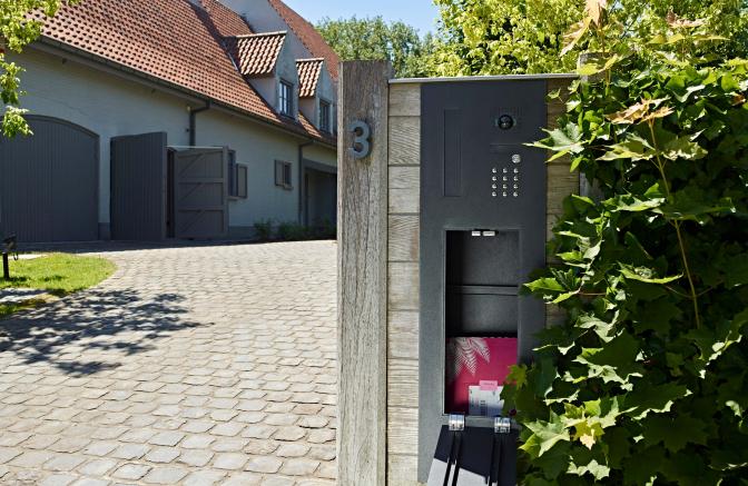 Smartpanel BCLPH inbouw pakketbrievenbus