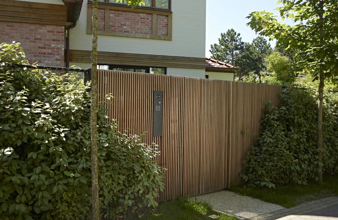 brievenbus voor pakjes zwart modern inbouw